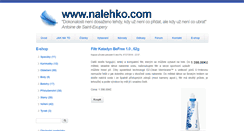 Desktop Screenshot of nalehko.com
